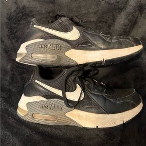 Nike Kids Air Max Sneakers - Black and White